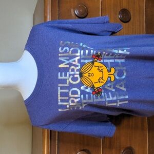LITTLE MISS 3rd GRADE ESTY Teacher Cotton T-SHIRT 🤓 SZ L